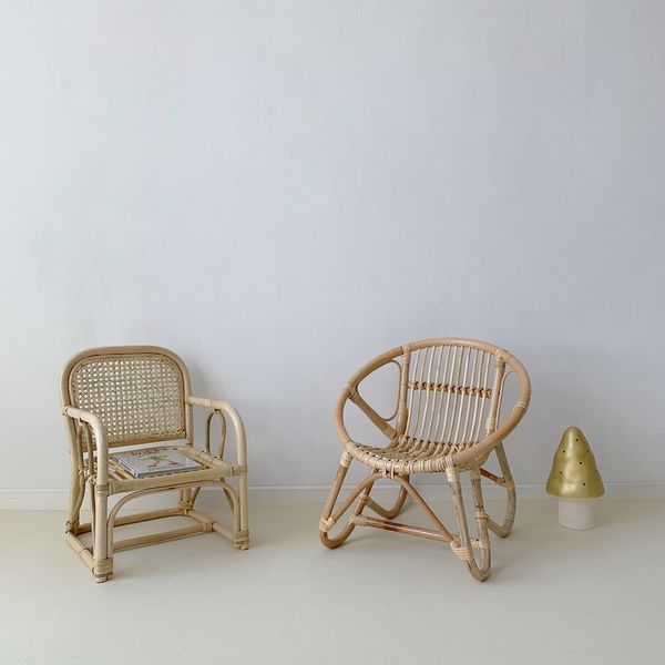 mini rattan chair