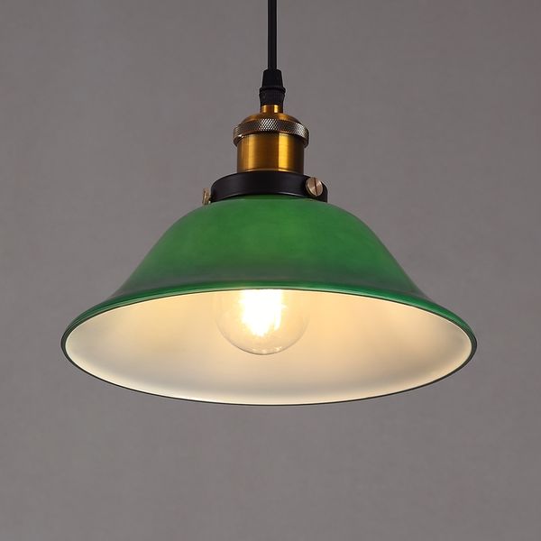 emerald green pendant light