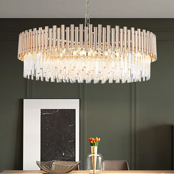 16 light crystal chandelier