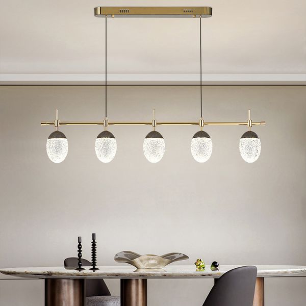 next isla 5 light linear pendant