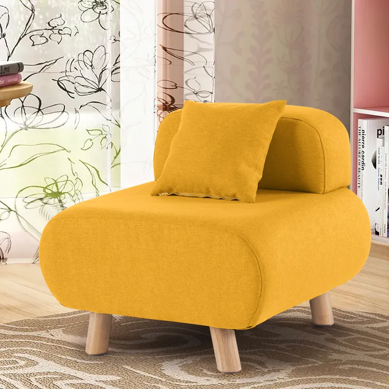 Homary Modern Yellow Accent Ch...