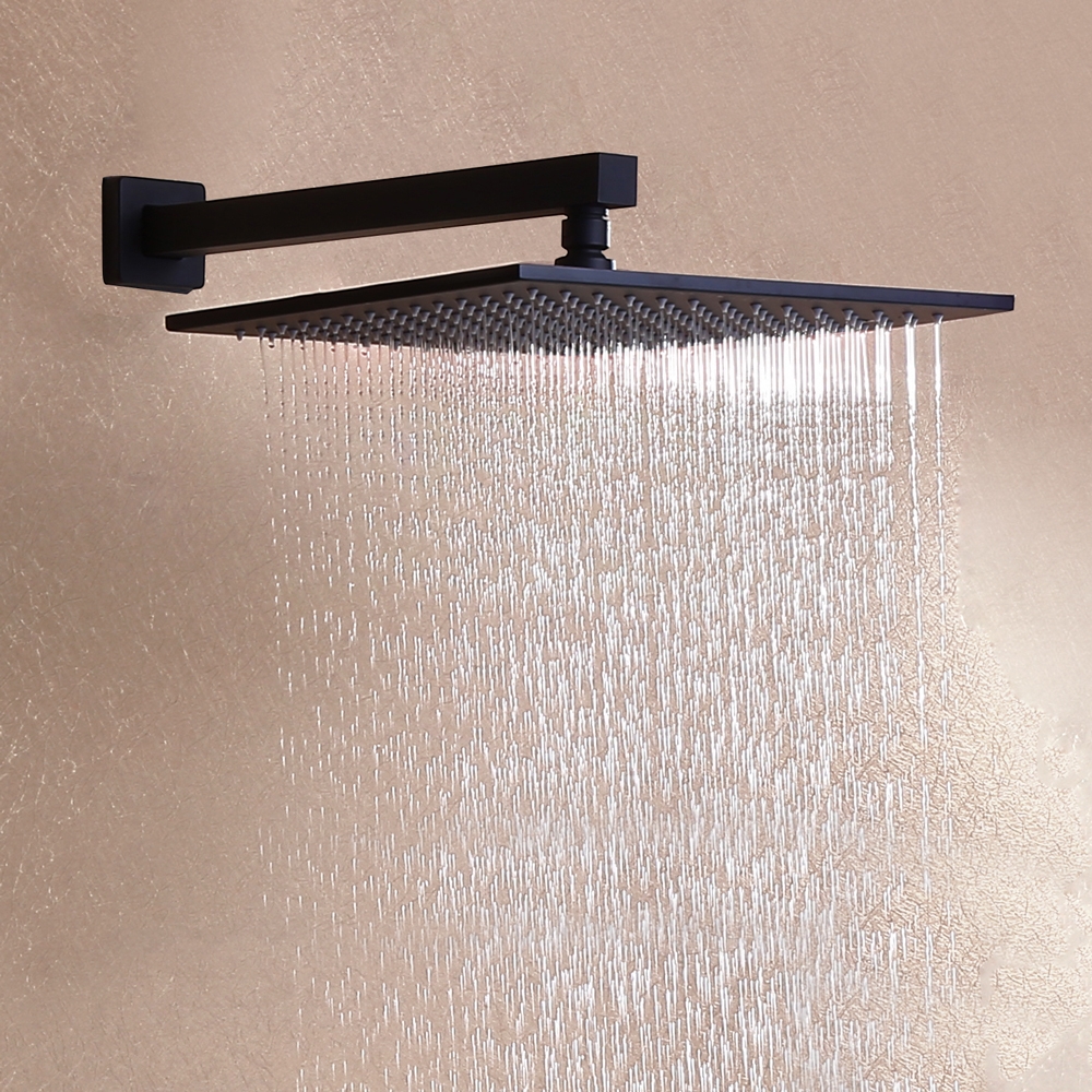 10" Wall-Mount Rain Shower System with Hand Shower & Tub Filler Thermostatic