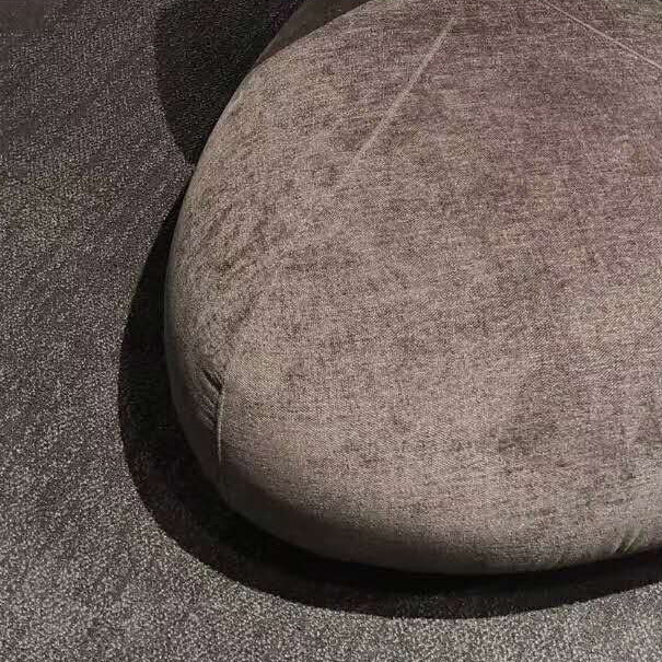 Gray Velvet Accent Chair Modern Upholstered Armless Chair