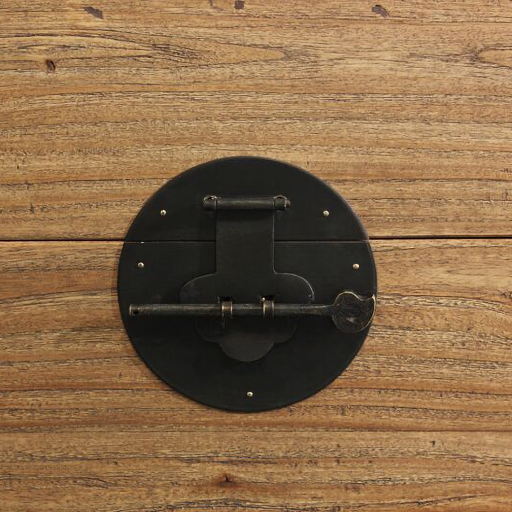 Retro End Table Flip Top with Storage Bin Wooden Side Table