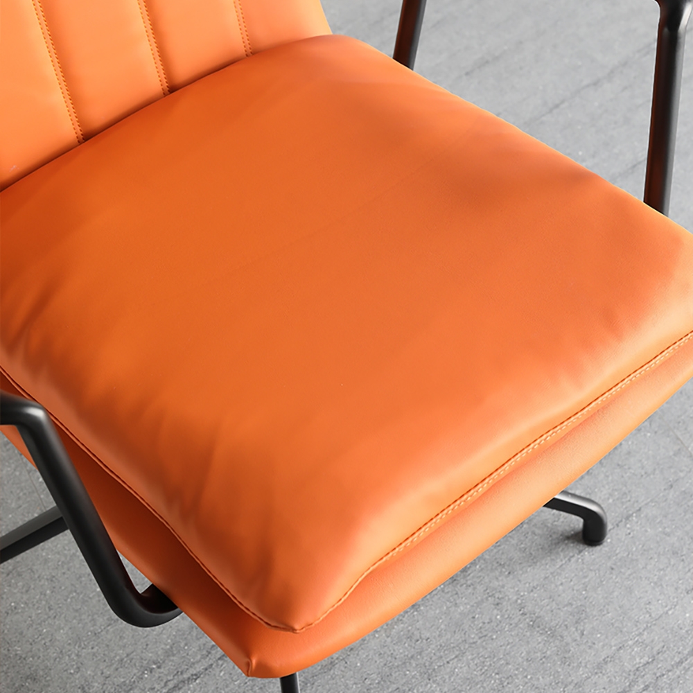 Orange Modern Creative Office Chair Home Study Desk Chair Backrest