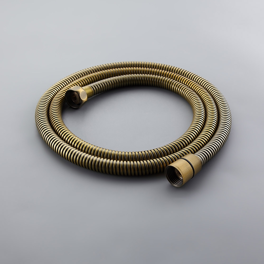 Montag Vintage Deck Mounted 2Handle Antique Brass Tub Faucet with Hand