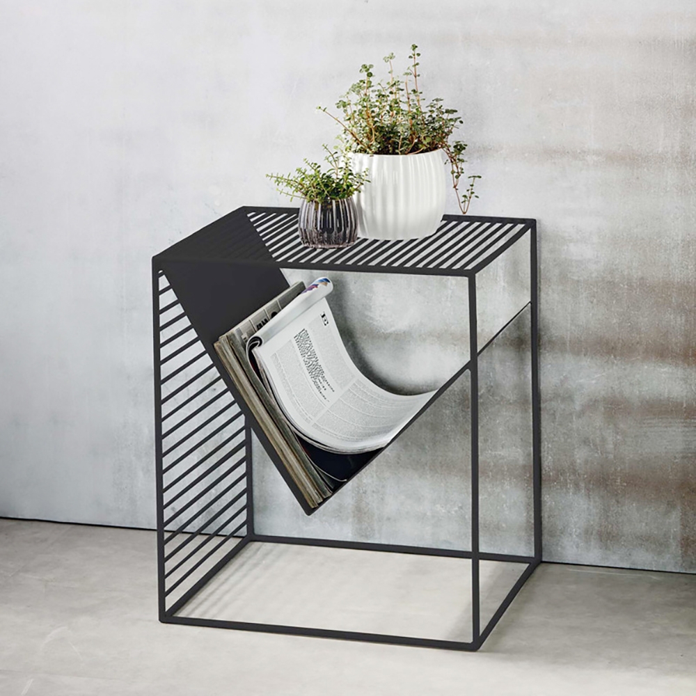 

Modern Side Table Metal End Table Square Accent Table Small End Table