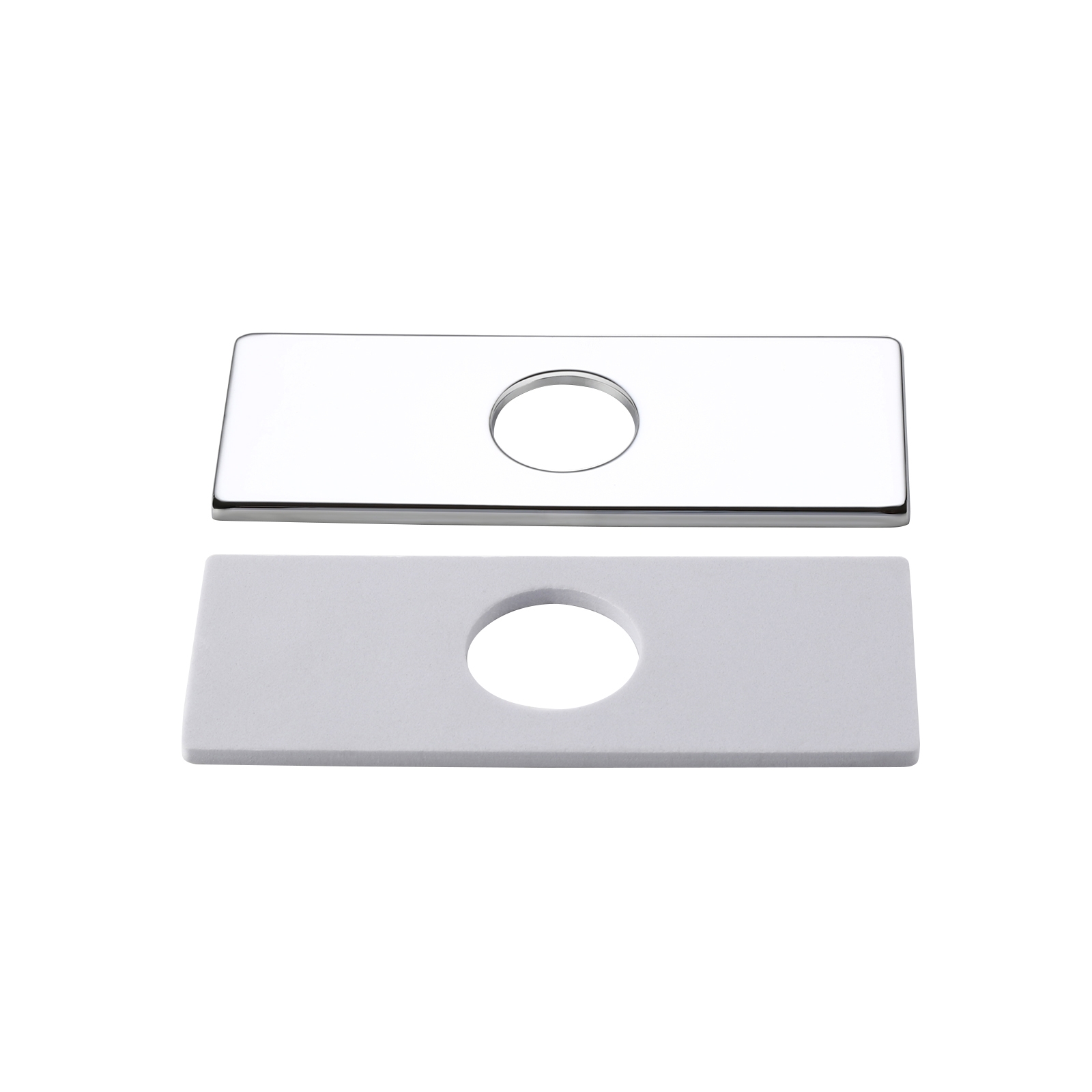 Stylish Kitchen Sink Faucet Hole Cover Deck Plate Escutcheon & Reviews