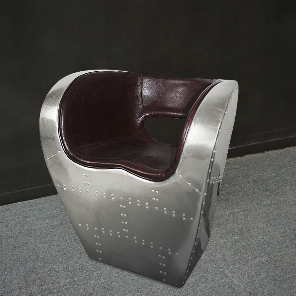 

Accent Chair PU Leather Upholstered Chair Industrial Chair