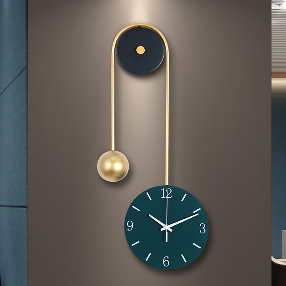 

European Style Wall Clock Luxury Silent Clocks Home Decor Extra Large