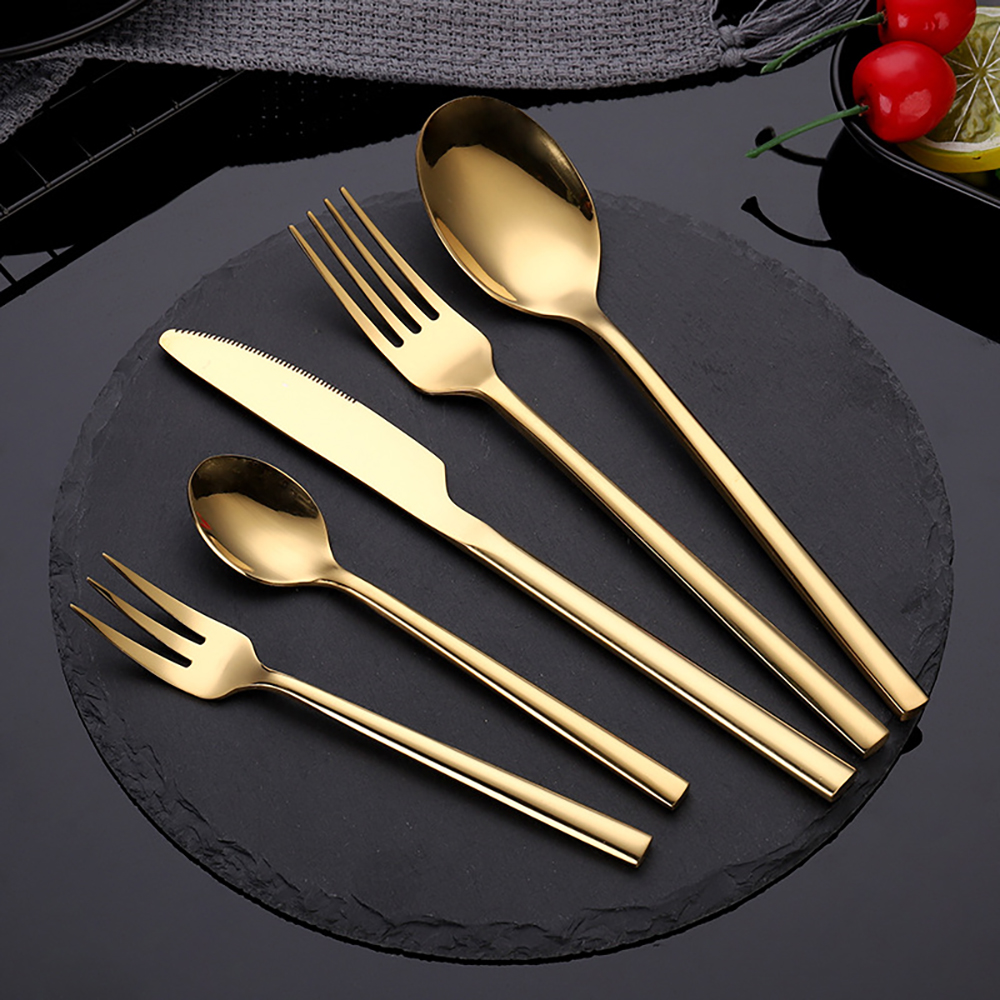 

40 Pieces Stainless Steel Flatware Set Cutlery Set, Service for 8