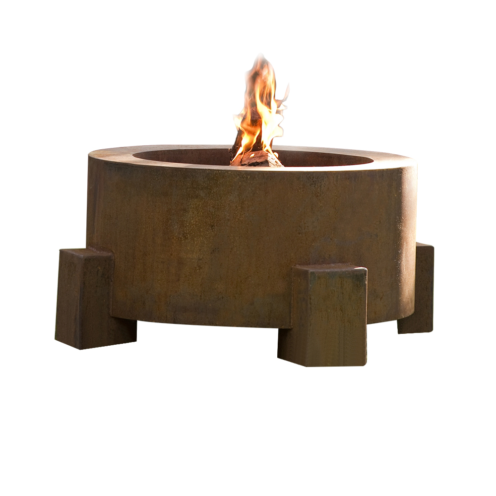36" Round Propane Fire Pit Garden Stove for Outdoor 