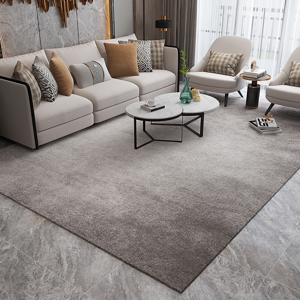 600mm × 900mm Modern Abstract Grey Rectangle Area Rug