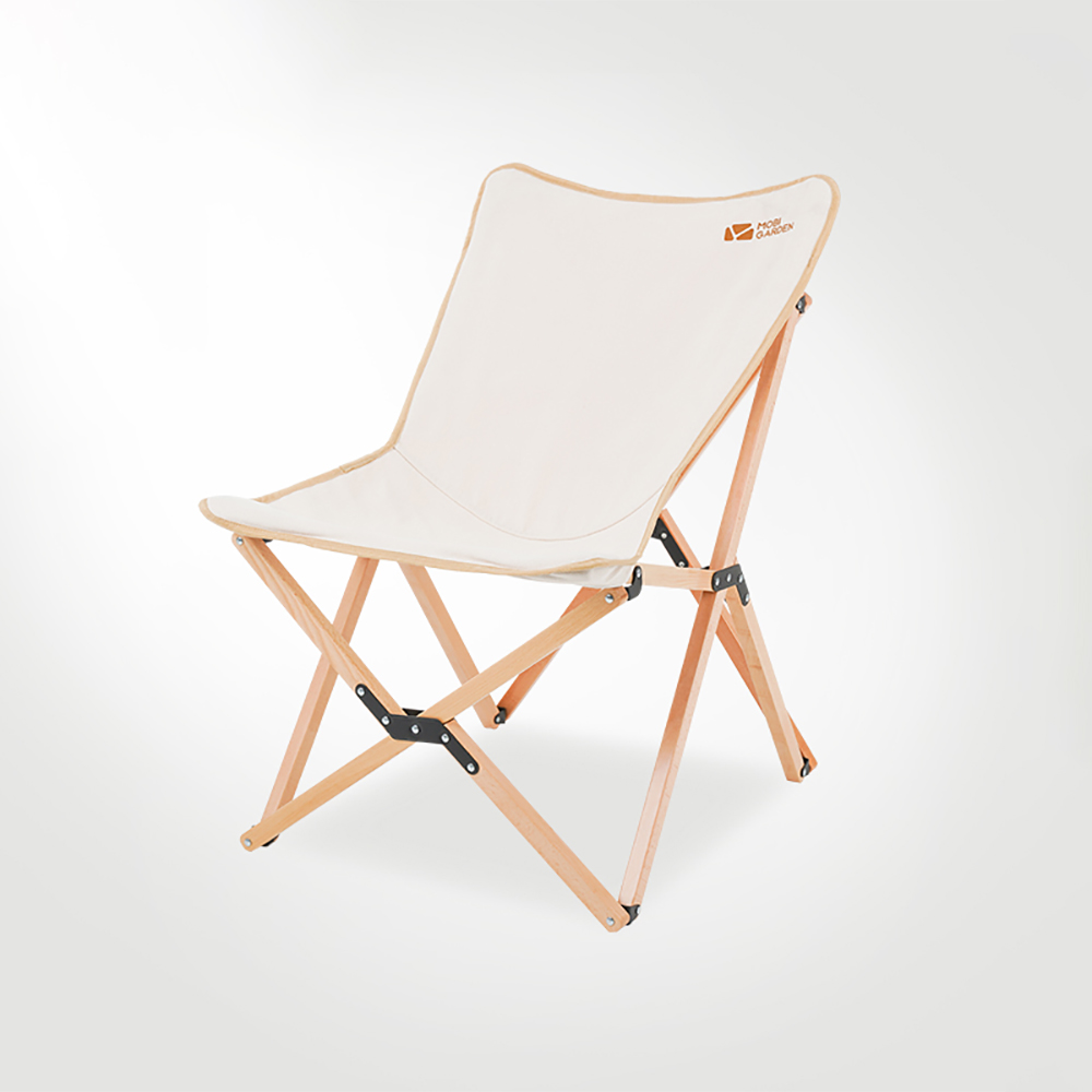 Outdoor Folding Wood Chair Butterfly Chair Beach Chair Lightweight & Portable