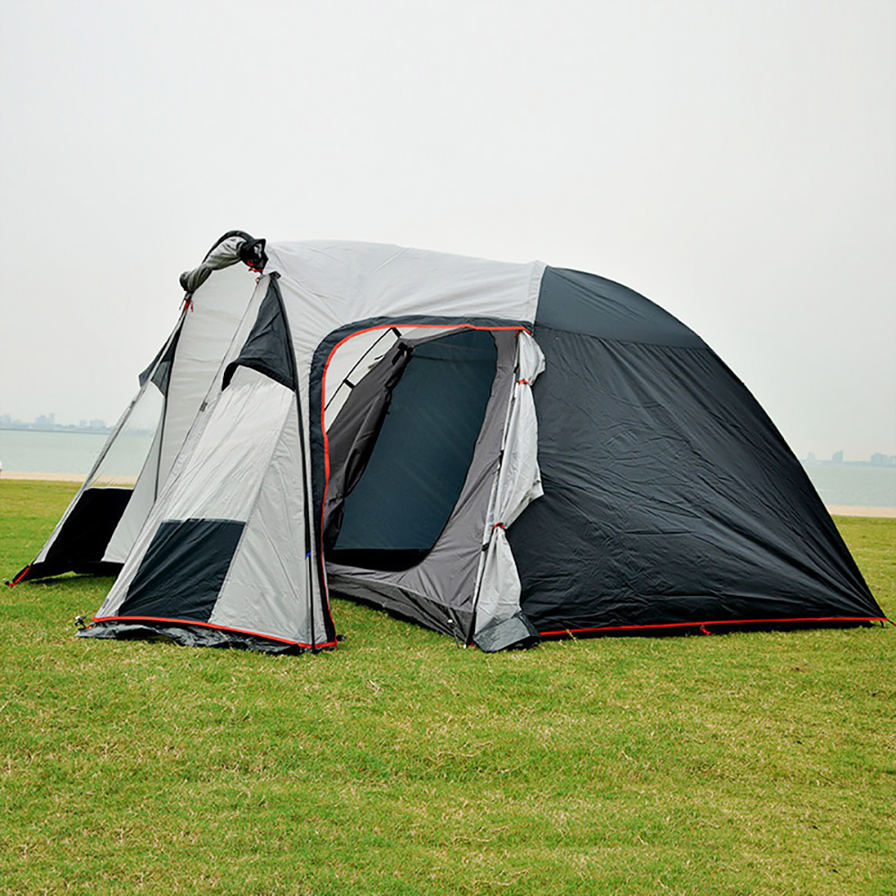 

Outdoor Camping Family Tent 3-4 person Double Layer One Hall One Room