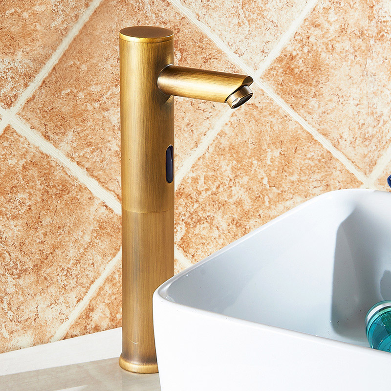 Brewst Contemporary Touchless Electronic Solid Brass Tall Monobloc Basin Tap
