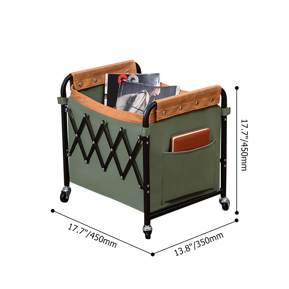 Foldable Storage Box Toy Organizer with Wheels