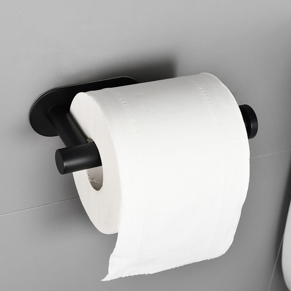 

Modern Tissue Holder in Stainless Steel for Bathroom, Black