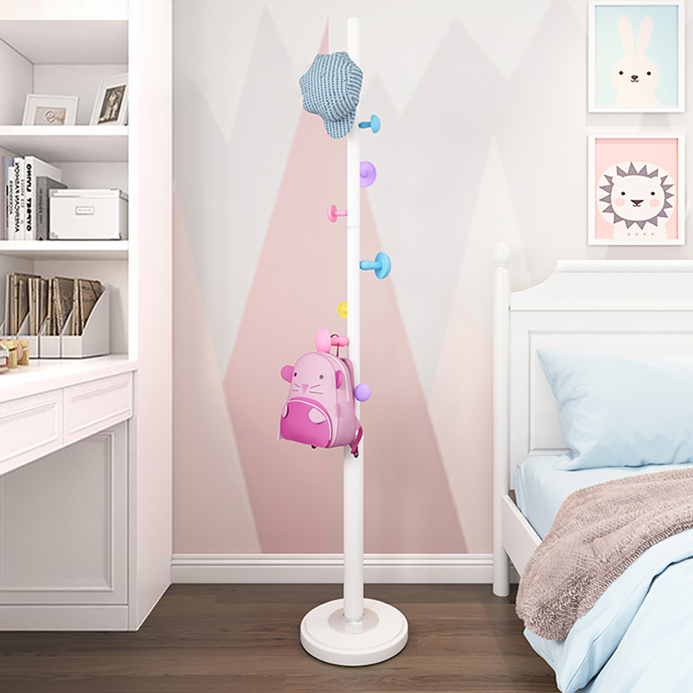 67.7" Kids Coat Rack Mushroom Shaped Baby & Kids Storage Homary US