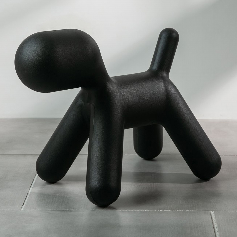 

Plastic Black Kids Chair Animal Design