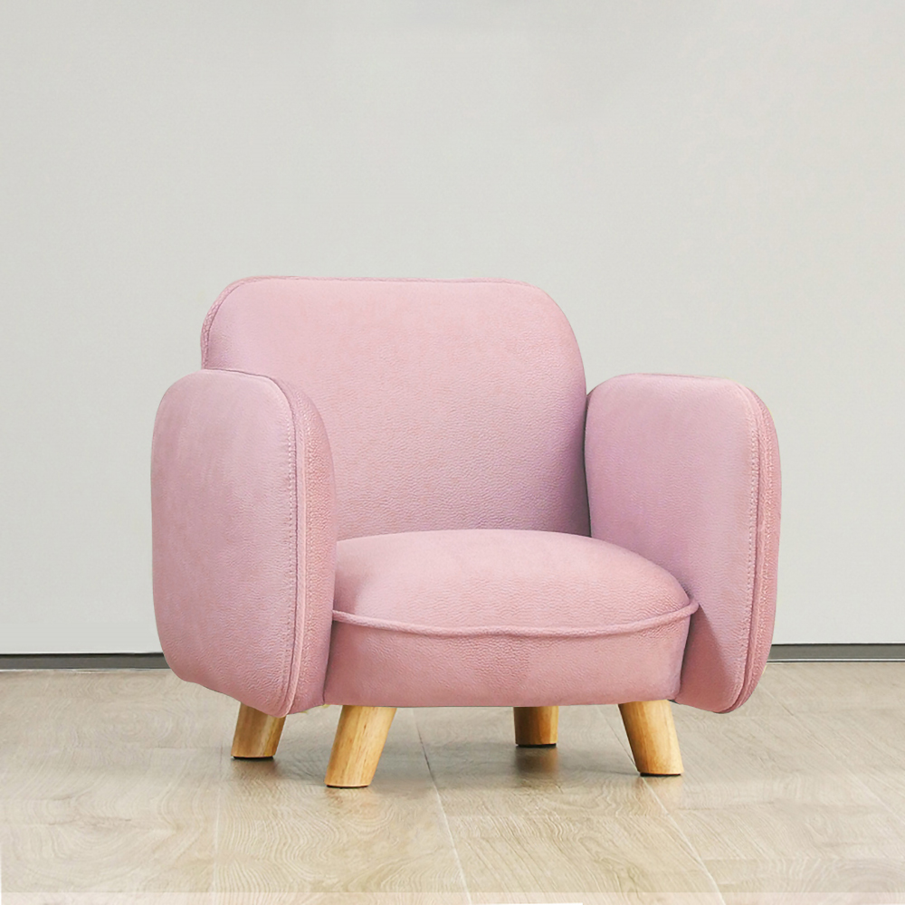 

Pink Kids Chair Armchair Leath-Aire Upholstery