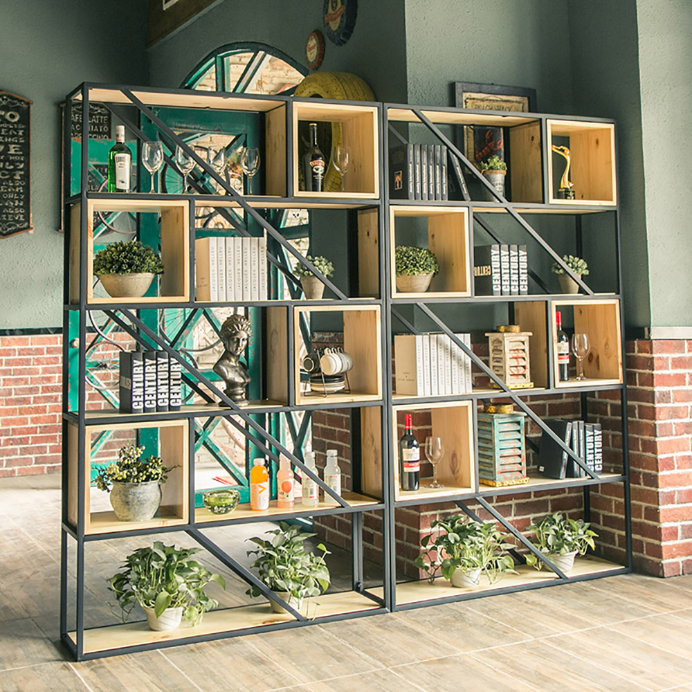 

Retro Personality Display Standing Bookshelf
