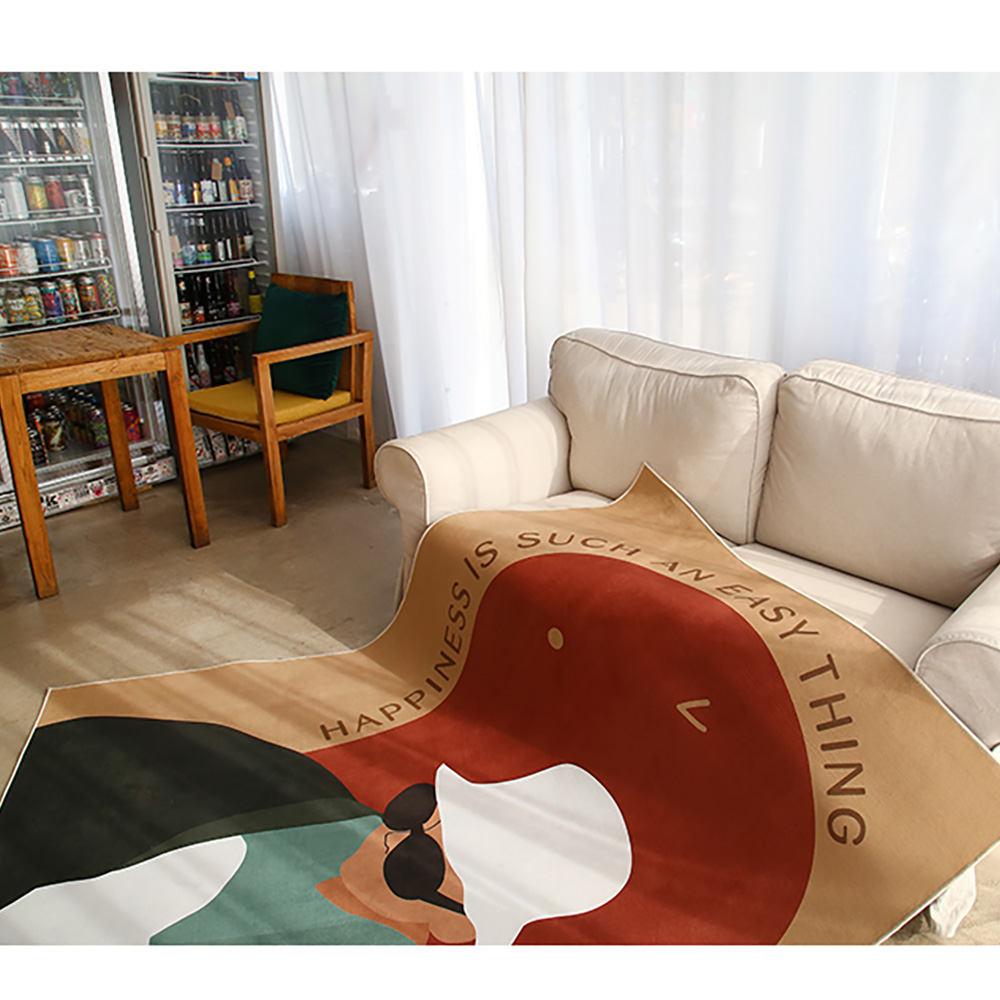 

8' × 10' Multi-purpose Creative Retangular Multicolored Modern Area Rug