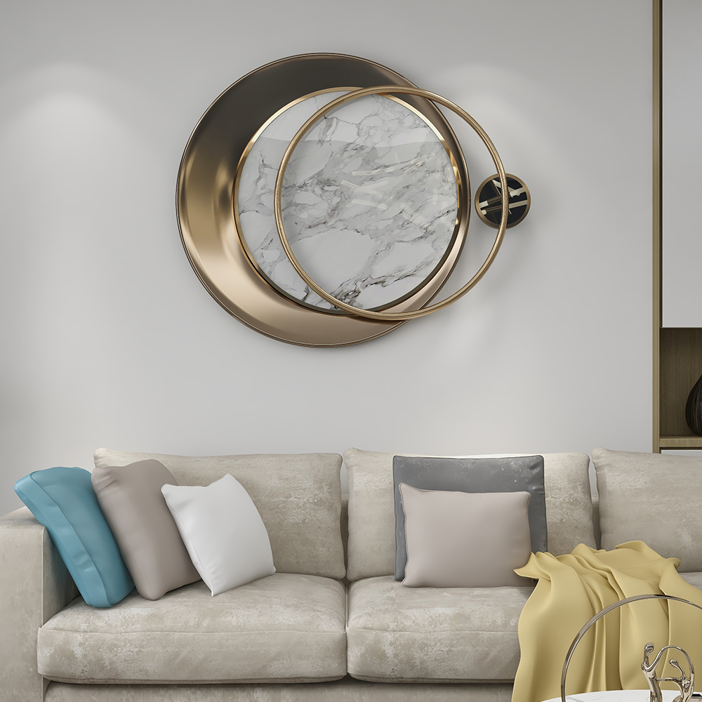 

Luxury 3D Wall Decor Rounds Sofa Background Artwork