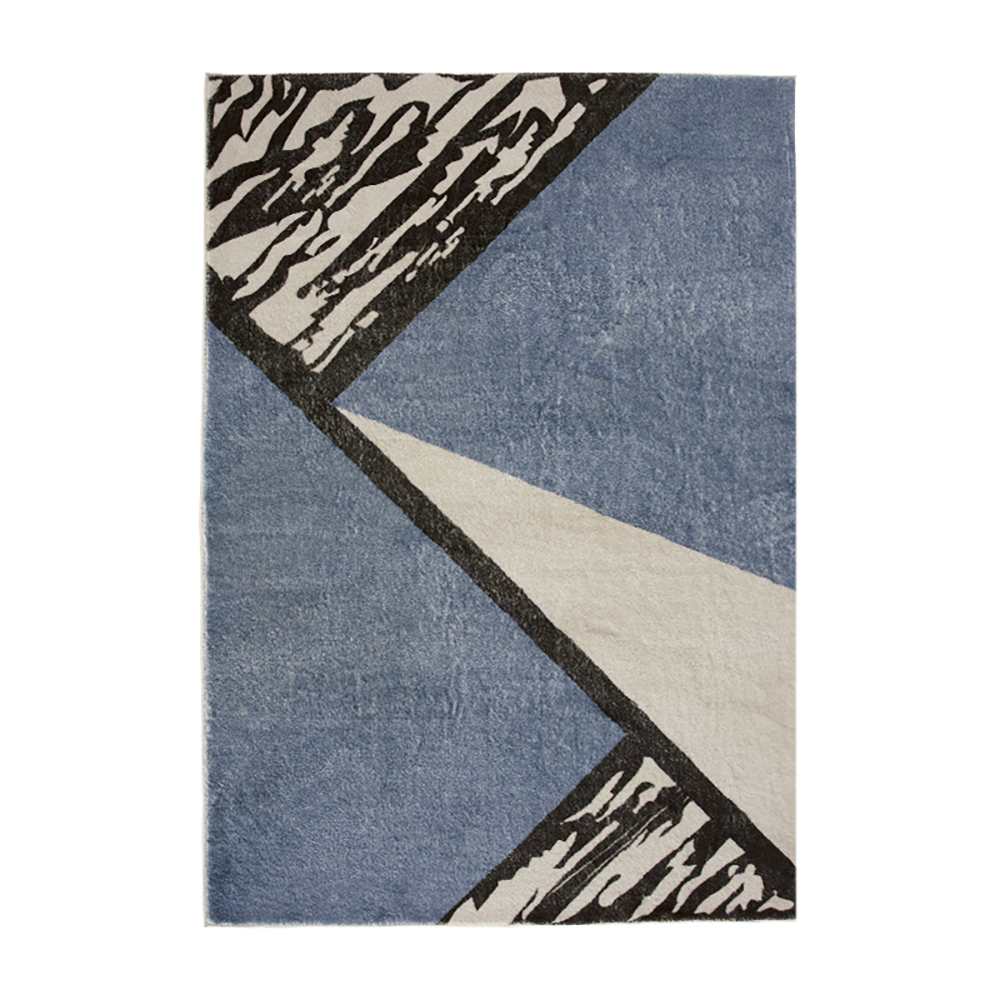 

8.7' x 12' Rectangle Creative Contemporary Multipurpose Blue Nylon Area Rug