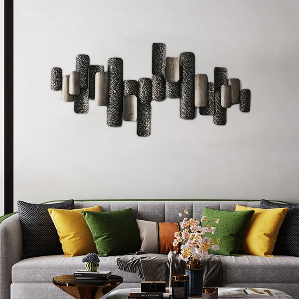 Novelty Hand-Forging Wall Decor Irregular Abstract Creative Metal Wall Hanging