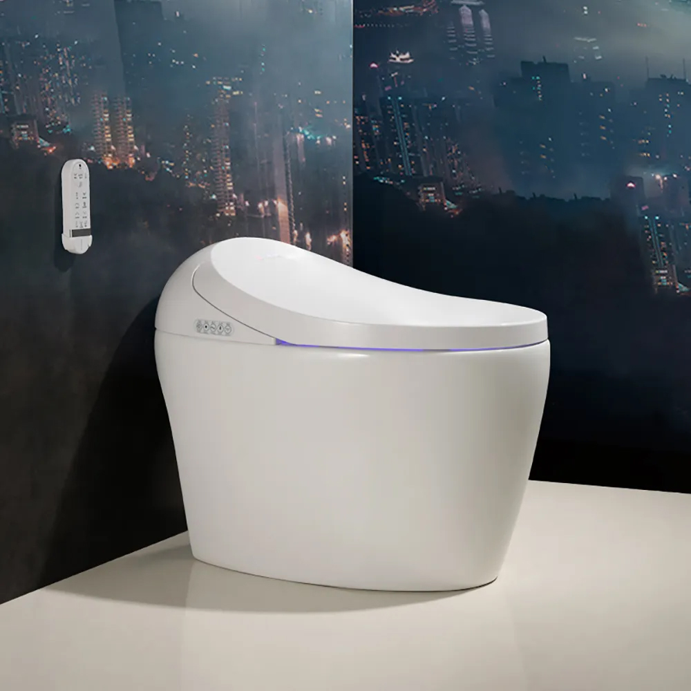 Modern Smart OnePiece Toilet & Bidet Foot Induction & Automatic