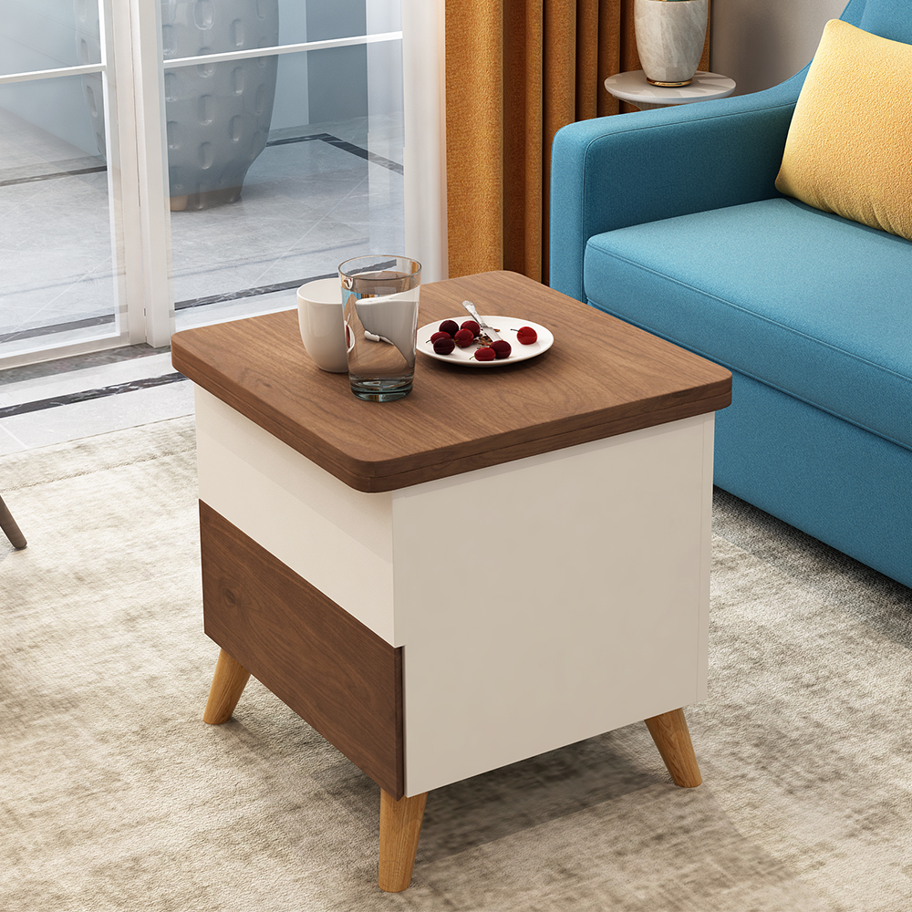 

Lift Top Extendable Coffee Table with Storage Multipurpose & Multicolor