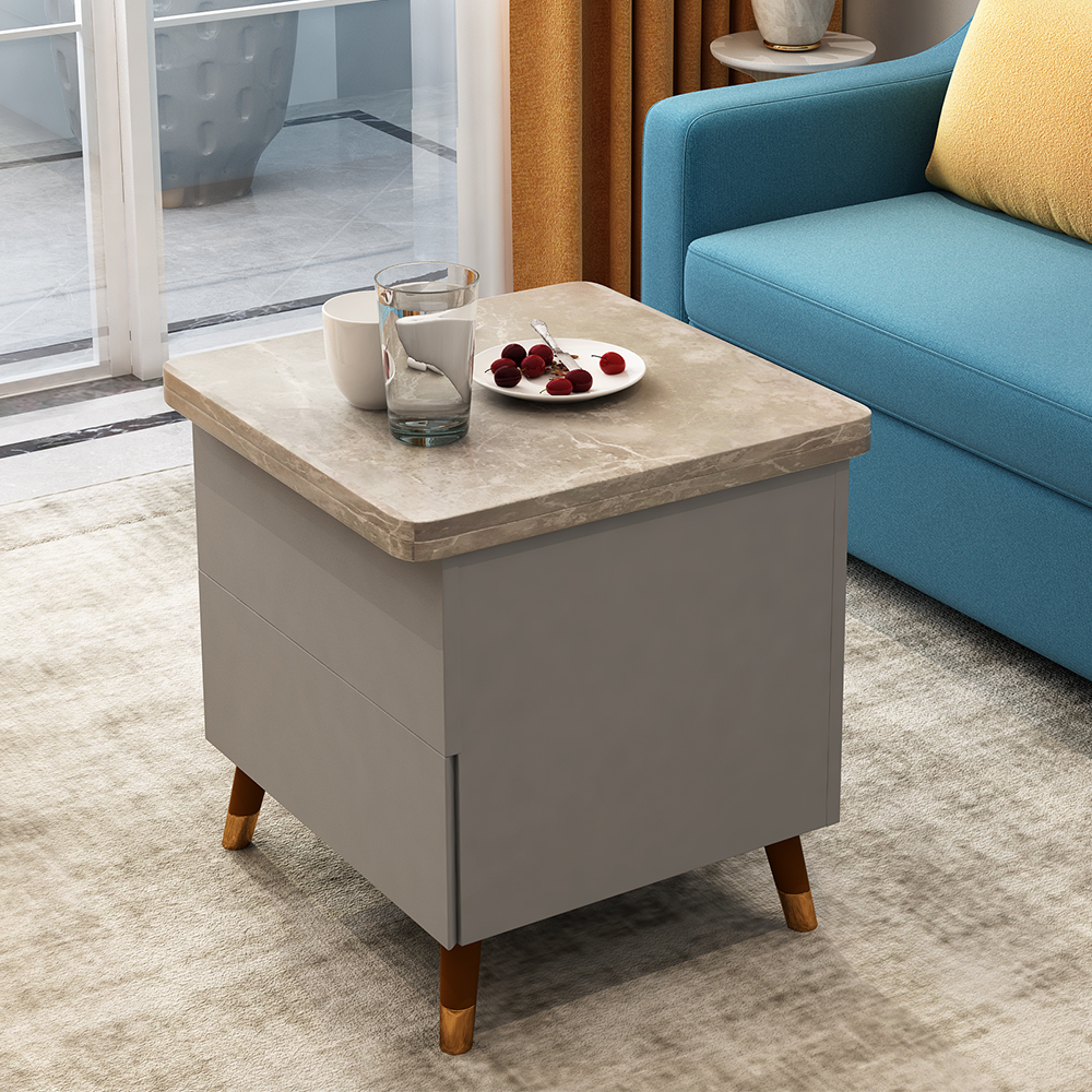 

Lift Top Extendable Coffee Table with Storage Multipurpose & Multicolor