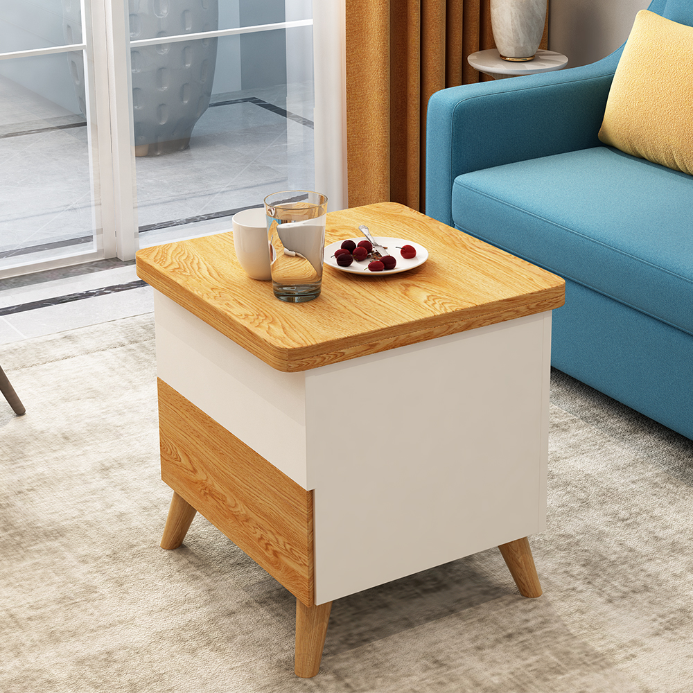 

Lift Top Extendable Coffee Table with Storage Multipurpose & Multicolor