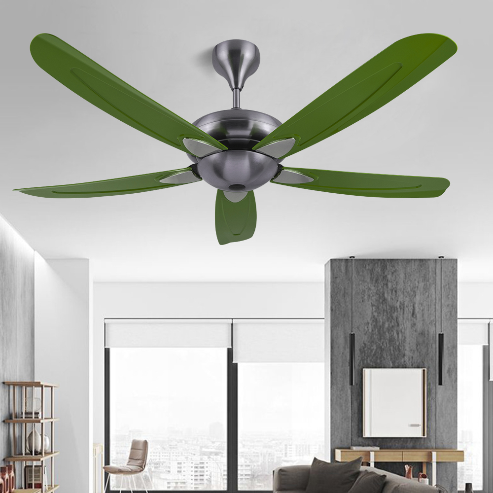 

56" Ceiling Fan with 3 Speeds & Remote 5 ABS Blades Included