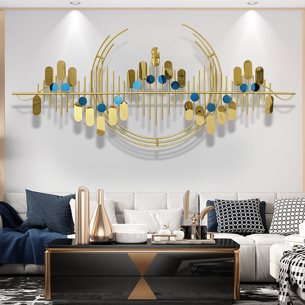 

Geometric Creative Metal Wall Decor Modern Abstract Art