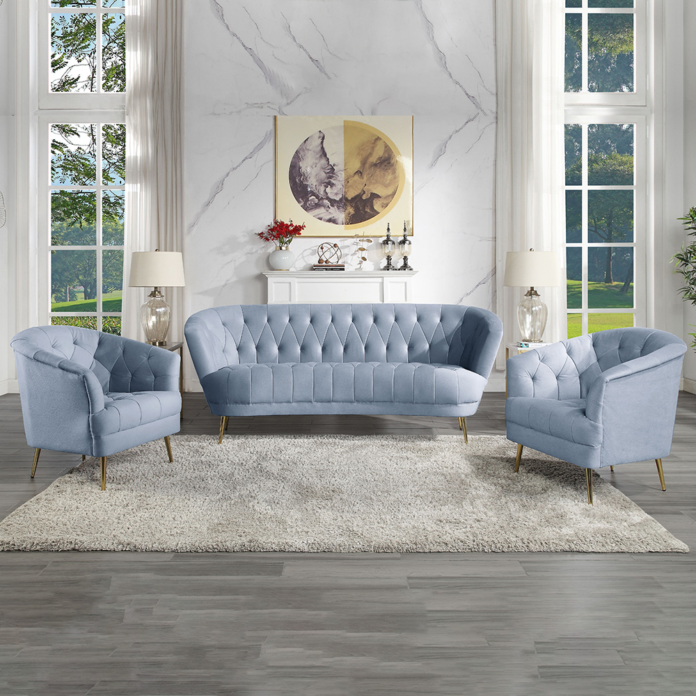 tufted living room set