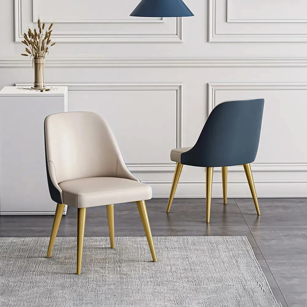 Modern Dining Chairs Gold Legs