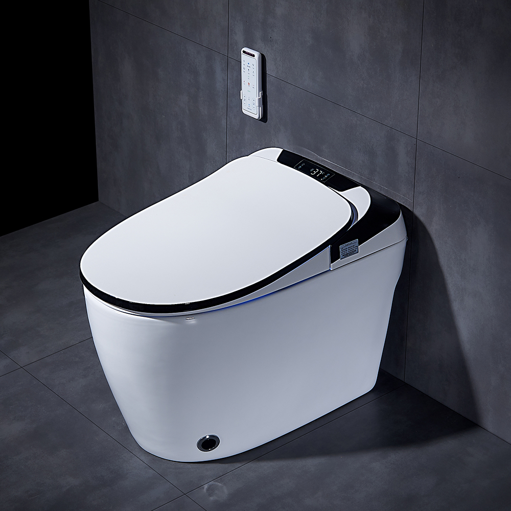 Automatic Toilet One-Piece Floor Mounted Self Clean Smart Toilet ...