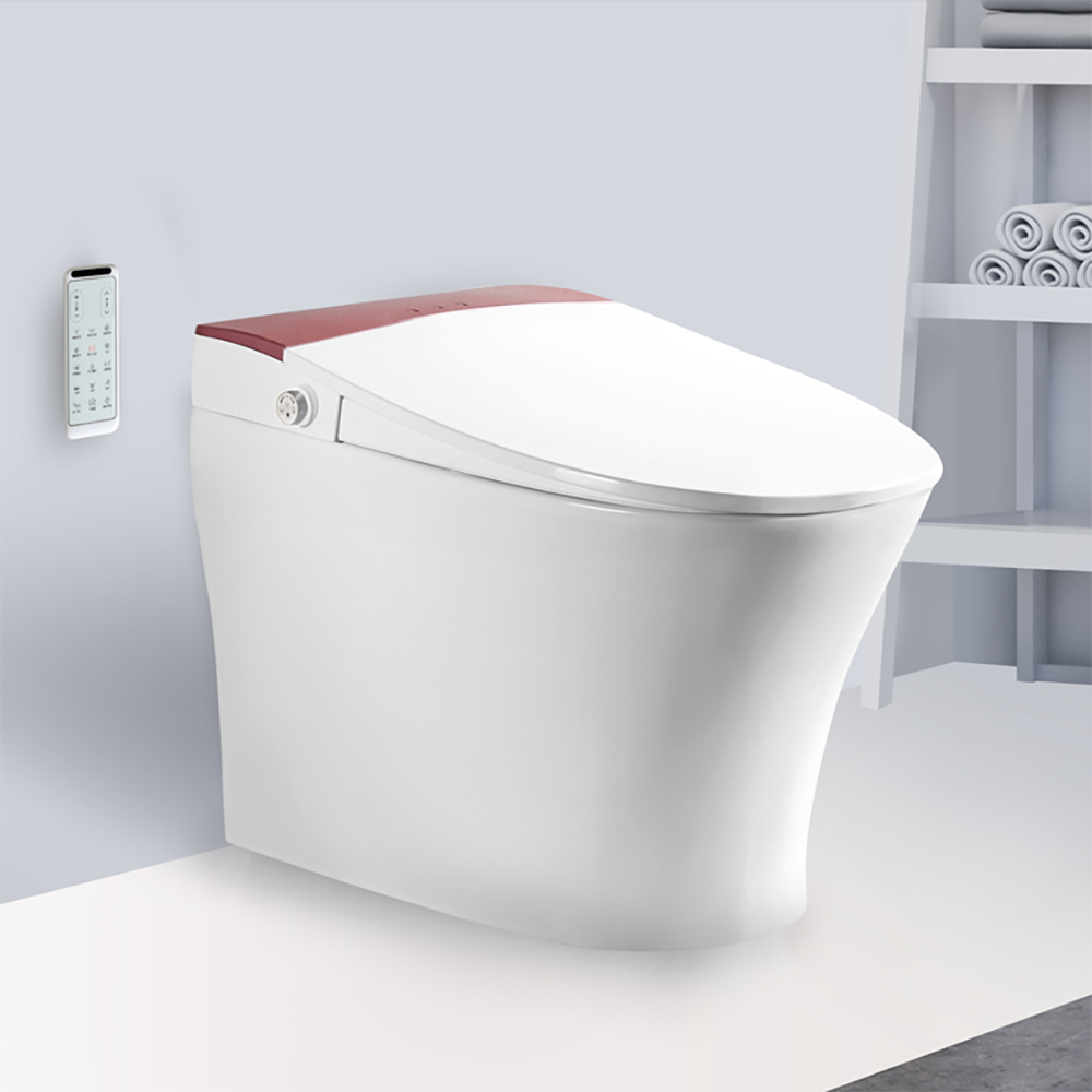 Automatic Toilet One-piece Floor Mounted Smart Toilet Self-clean