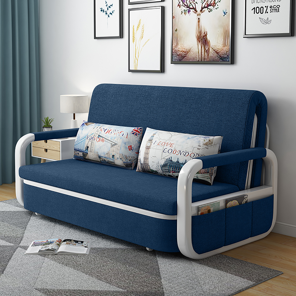 Sofa Decken Bettwäsche-Kollektion von BeccaTextile. Shibori steppdecken natürliches Gewebe Blau Bettüberwürfe 