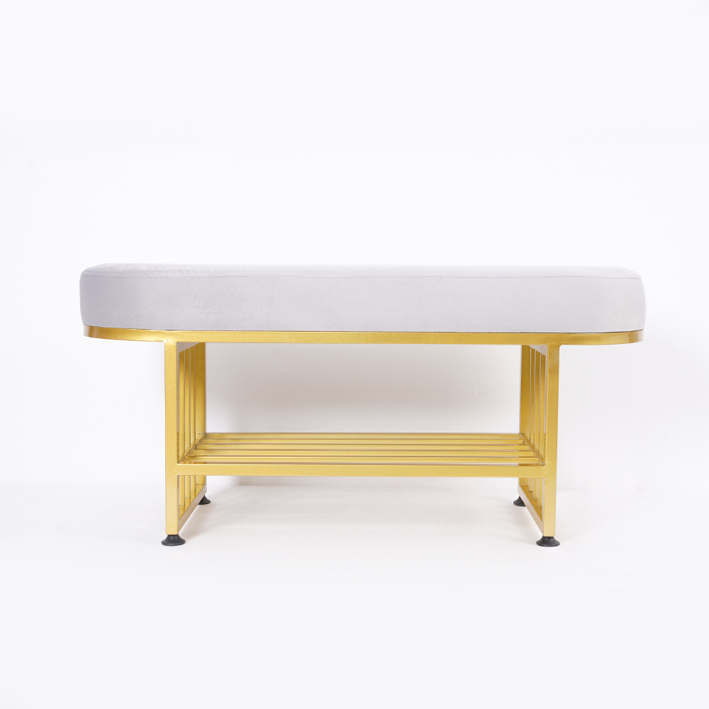 Modern Entryway Shoe Storage Bench Shoe Rack with Shelf