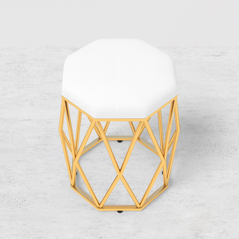 Modern White Extendable Makeup Vanity 5 Drawers Dressing Table Set with