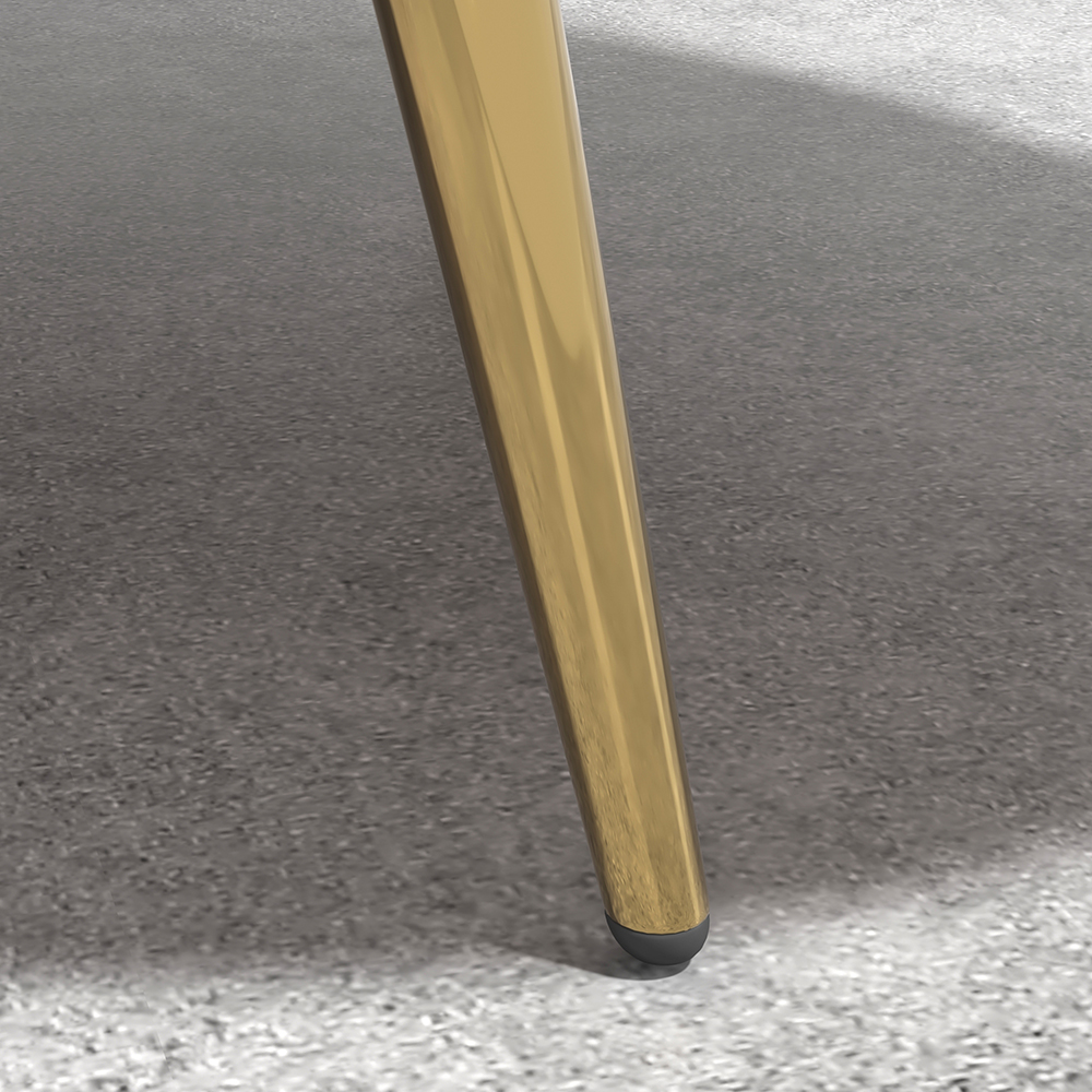 Modern 63" Blue Velvet Curved Sofa Gold Legs Toss Pillow IncludedHomary