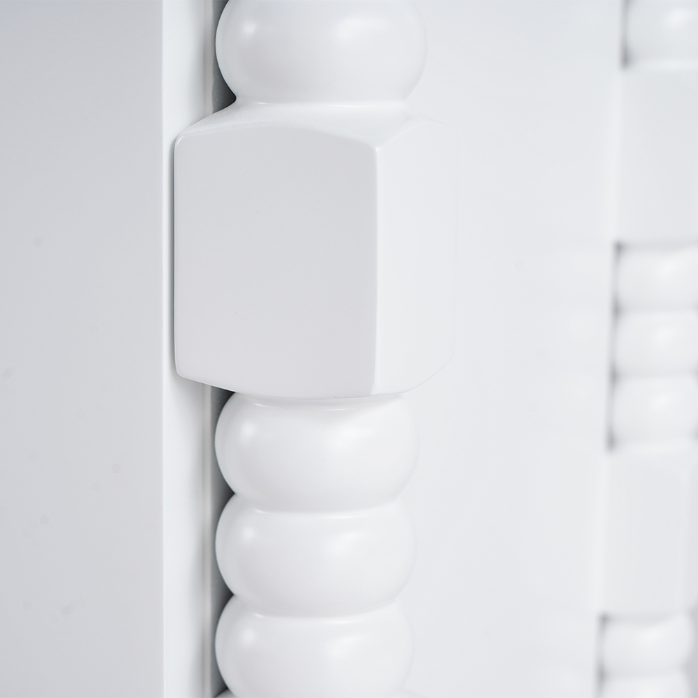 White Entryway Bench with Shoe Storage Leather Upholstered Entryway