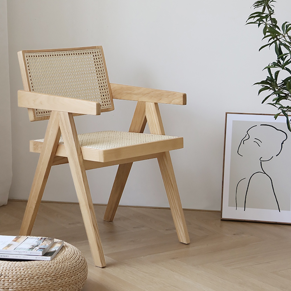 natural woodstring dining chair