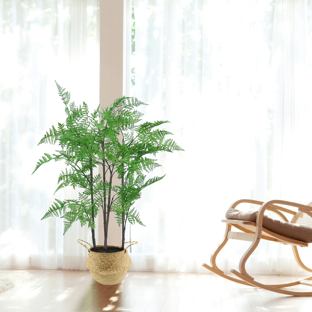 900mm Artificial Fern Tree Plants 1 Piece Faux Indoor Plants 