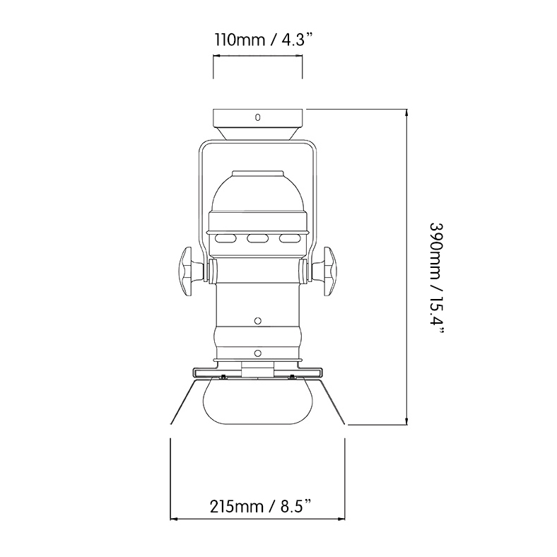 Industrial 1Light Semi Flush Mount Lighting Metal Ceiling Hanging