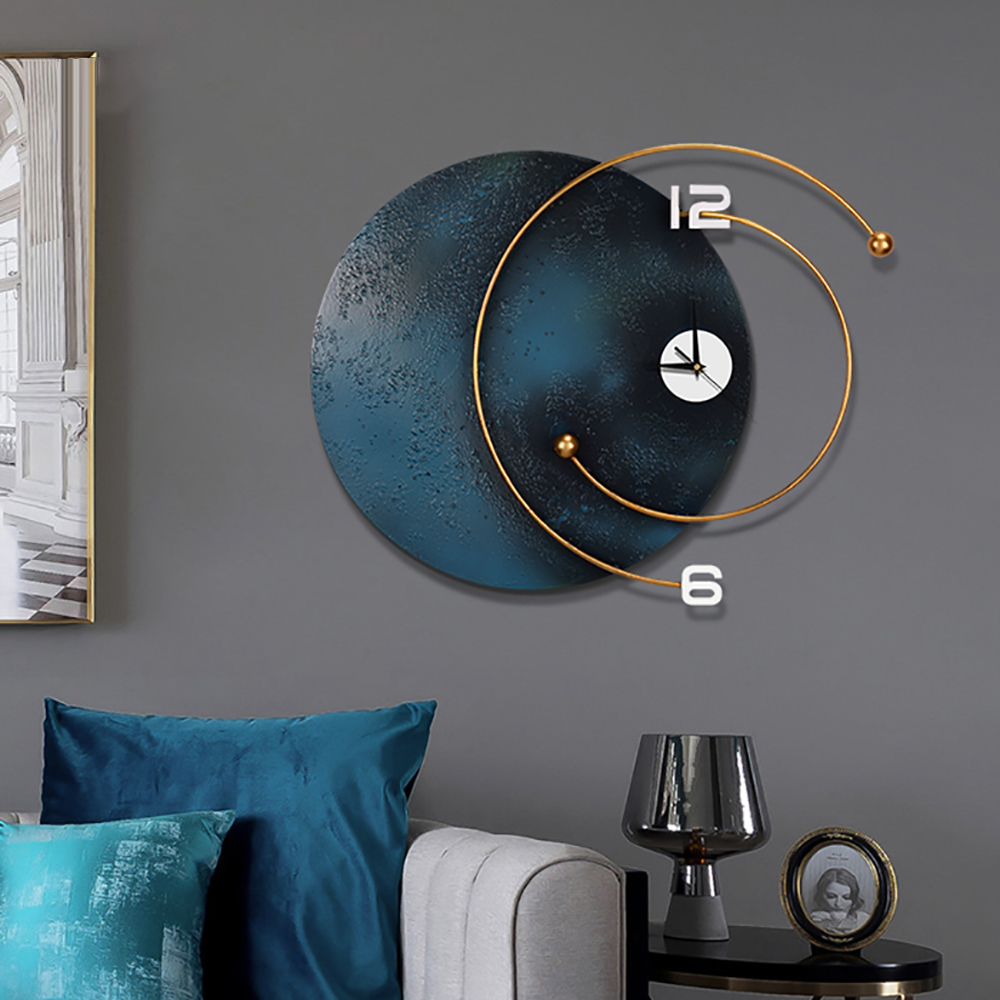 

Modern Fashion 3D Iron Art Aesthetics Oversized Geometric Wall Clock