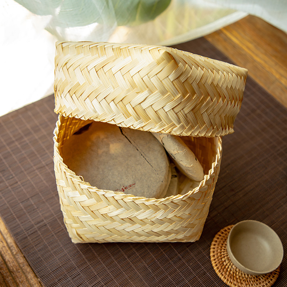 Farmhouse Basket In Bamboo